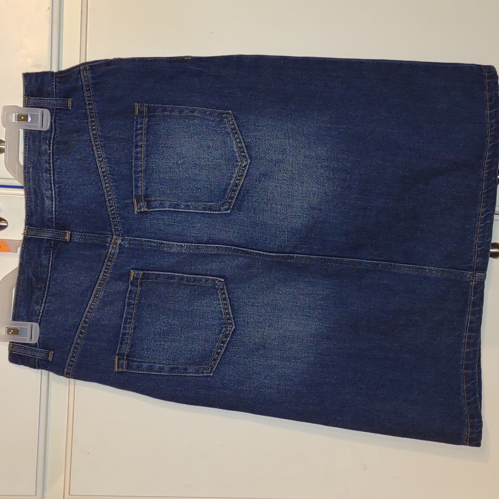Ladies Denim Skirts - Picture 2 of 2